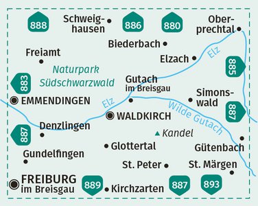 Waldkirch / Kandel / St.Peter / St.Märgen + Aktiv Guide