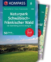 KOMPASS Wanderführer Naturpark Schwäbisch-Fränkischer Wald, Die Wanderregion bei Stuttgart, 50 Touren mit Extra-Tourenkarte