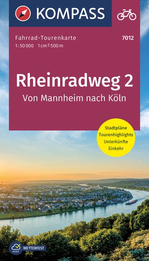 Rheinradweg 2 von Mannheim nach Köln