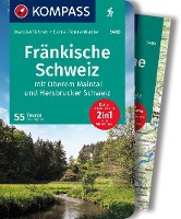 KOMPASS Wanderführer Fränkische Schweiz mit Oberem Maintal und Hersbrucker Schweiz, 55 Touren mit Extra-Tourenkarte