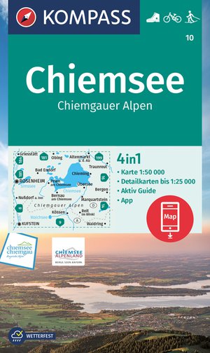 Chiemsee / Chiemgauer Alpen + Aktiv Guide