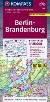 KOMPASS Großraum-Radtourenkarte 3703 Berlin-Brandenburg 1:125.000