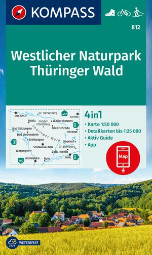 Thüringer Wald Westlicher NP +Aktiv Guide