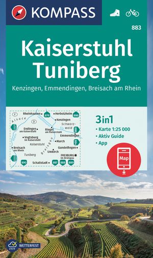 Kaiserstuhl GPS wp Tuniberg + Aktiv Guide