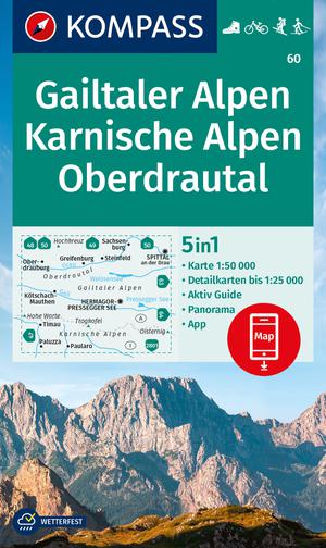Gailtaler Alpen / Karnische Alpen / Oberdrautal + Aktiv Guide