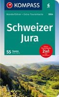 KOMPASS Wanderführer Schweizer Jura, 55 Touren mit Extra-Tourenkarte