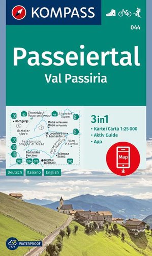 Passeiertal, Val Passiria GPS wp D/I/E +AG