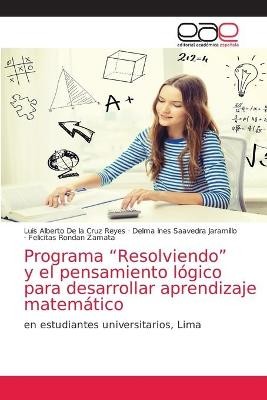 Programa "Resolviendo" y el pensamiento lógico para desarrollar aprendizaje matemático