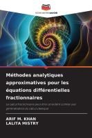 Méthodes analytiques approximatives pour les équations différentielles fractionnaires
