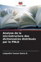 Analyse de la microstructure des dictionnaires distribu�s par le PNLD
