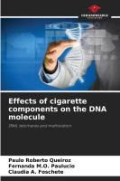 Effects of cigarette components on the DNA molecule