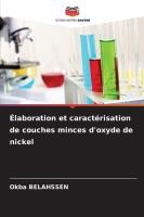 �laboration et caract�risation de couches minces d'oxyde de nickel