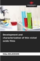 Development and characterization of thin nickel oxide films