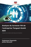 Analyse du turnover RH de l'entreprise Tongaat Hulett ADX