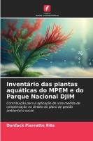 Inventário das plantas aquáticas do MPEM e do Parque Nacional DJIM
