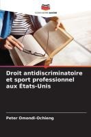 Droit antidiscriminatoire et sport professionnel aux États-Unis