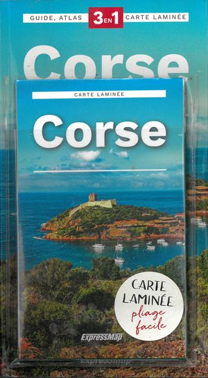 Corse explore guide + atlas + map