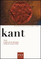 Kant : Llegir crítica de la raó pura