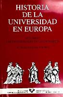 Historia de la universidad en Europa I : las universidades en la Edad Media