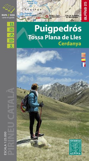 Puigpedros - Tossa Plana de Lles - Cerdanya carte&guide