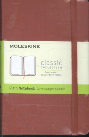 Moleskine Pocket Plain Notebook Red