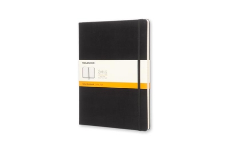 Moleskine XL Notebook Hardcover Black Ruled