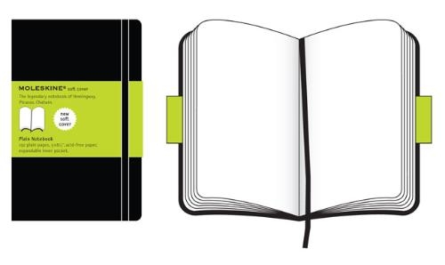 Moleskine Large Notebook Softcover Black Plain