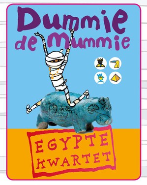 Dummie de mummie Egypte kwartet set a 3 stuks