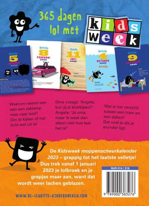 Kidsweek moppenscheurkalender 2023