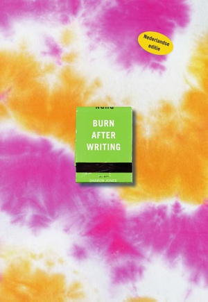 Burn after writing