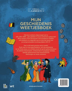 Het verhaal van Vlaanderen: Mijn geschiedenisweetjesboek