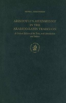 Aristotle's Meteorology in the Arabico-Latin Tradition