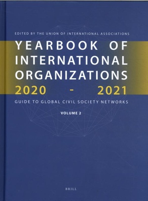 Yearbook of International Organizations 2020-2021, Volume 2