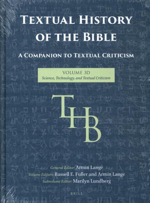 Textual History of the Bible Vol. 3D