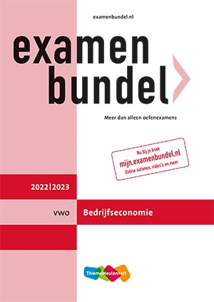 Examenbundel vwo Bedrijfseconomie 2022/2023