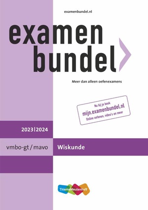 Examenbundel vmbo-gt/mavo Wiskunde 2023/2024