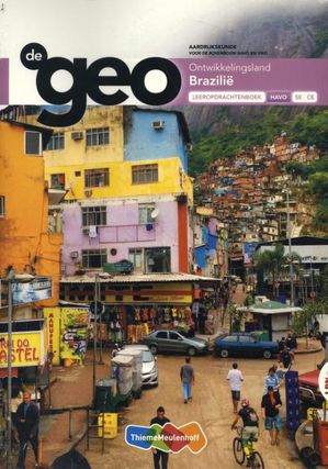De Geo LRN-line online + boek 5 havo Brazilië