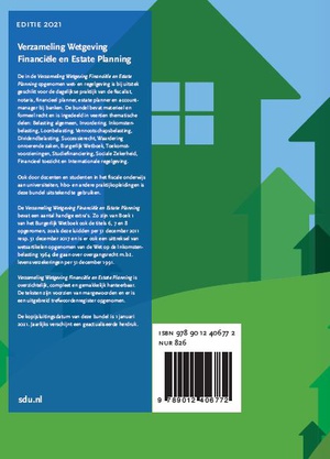 Verzameling Wetgeving Financiële en Estate Planning. Editie 2021