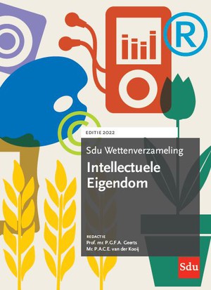 Sdu wettenverzameling intellectuele eigendom Editie 2022