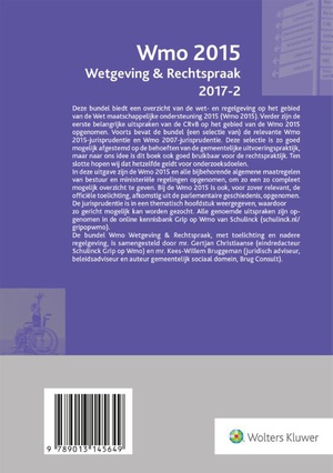 Wmo 2015 Wetgeving & rechtspraak 2017-2