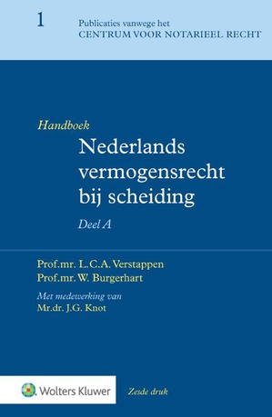 Handboek Nederlands vermogensrecht bij scheiding Deel A