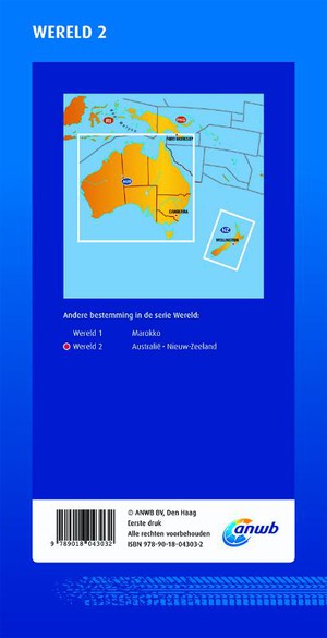 ANWB wegenkaart Wereld 2. Australië/Nieuw-Zeeland