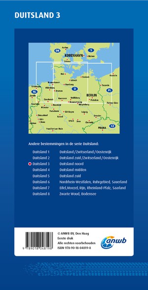 ANWB Wegenkaart 3.Duitsland Noord