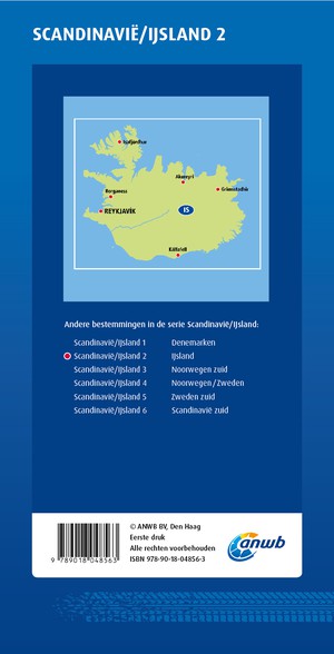 ANWB Wegenkaart Scandinavië/IJsland 2. IJsland