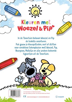 Kleurboek Woezel & Pip