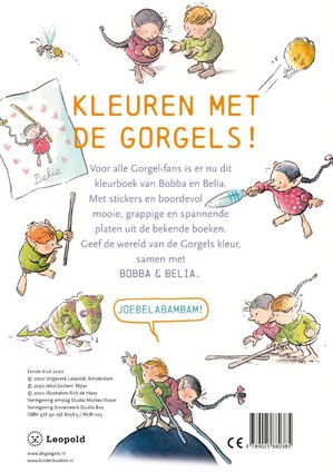 De Gorgels Kleurboek van Bobba & Belia