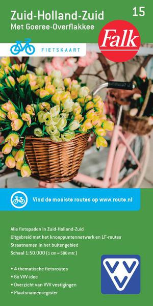 Falk VVV fietskaart 15 Zuid-Holland Zuid