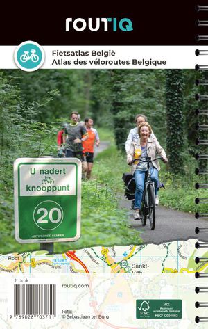Fietsatlas België - Atlas des véloroutes des Belgique