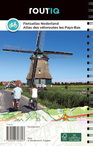 Routiq Fietsatlas Nederland - Atlas des véloroutes des Pays-Bas