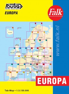 Routiq Europa Tab-map